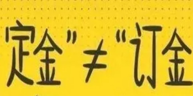 定金是否能退