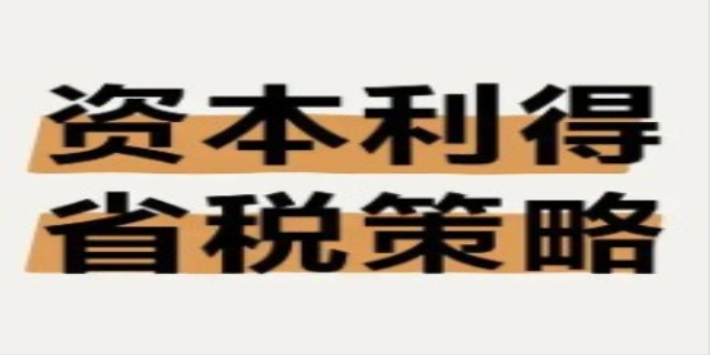 资本利得税是什么意思
